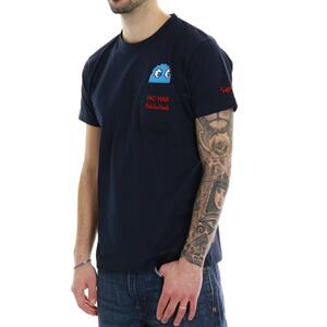 T-SHIRT PAC-MAN BLU